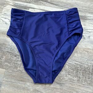 BCBG• NWT• small• royal blue• high waisted• bikini bottom (WA-506)